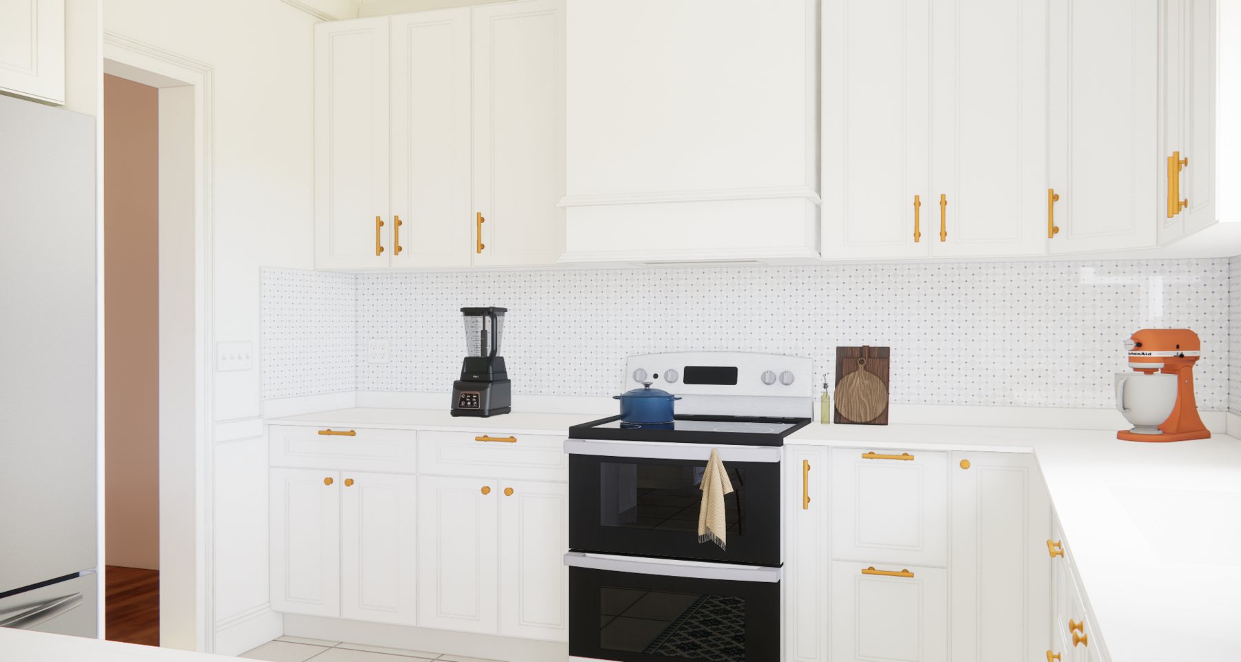 Surrey Path kitchen rendering 3 of 9