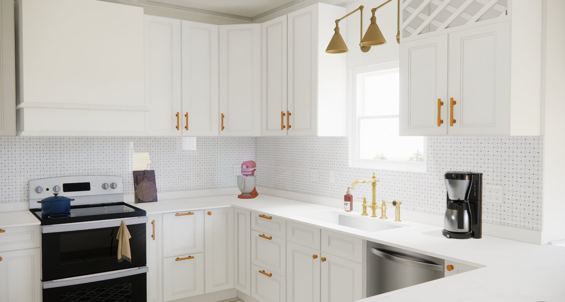 Surrey Path kitchen rendering 4 of 9