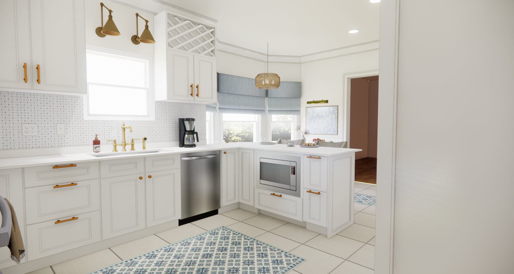 Surrey Path kitchen rendering 6 of 9